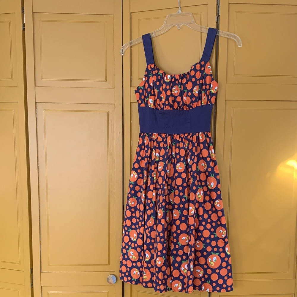 Disney Parks orange bird dress